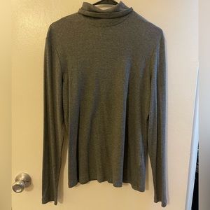Gray Turtleneck